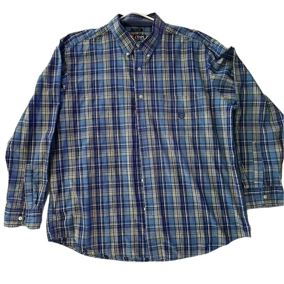 Chaps Men’s Long Sleeve Button Down - Picture 1 of 3